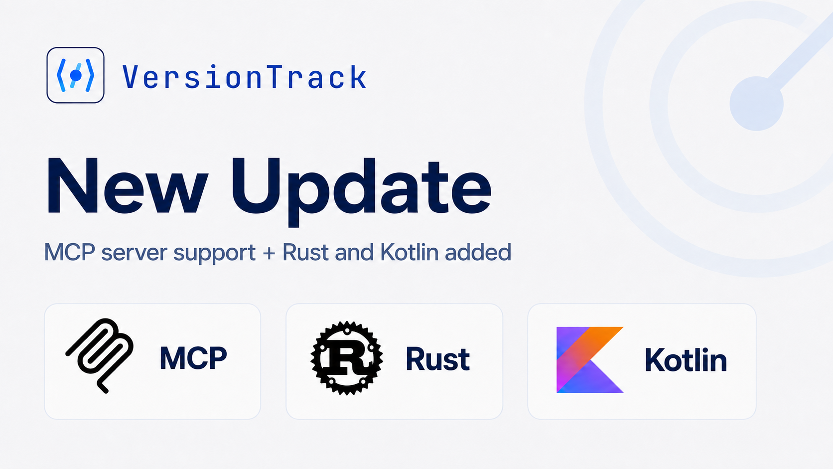VersionTrack MCP server update cover art
